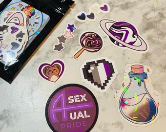 Pride Sticker Bundles | LGBTQ+ Stickers | Sticker Bundle | Various Flag Options | LGBTQ+ Pride