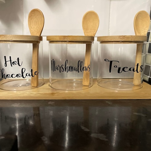 Hot Chocolate Jars Etsy