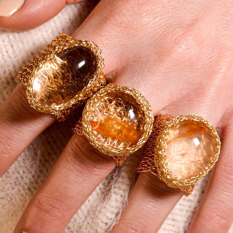 Laguna Stone Ring Clear Crystal main image 0