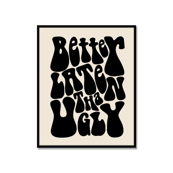 Retro Bathroom Decor Etsy