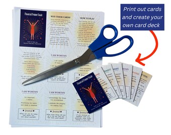 Cartões de Afirmação de Empoderamento Financeiro para Mulheres (Imprimíveis)