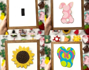 Interchangeable Sign | Interchangeable Door Hanger | Interchangeable Home Sign