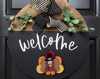 Turkey Attachment | Interchangeable Sign | Interchangeable Door Hanger