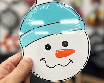 Snowman Attachment | Interchangeable Sign | Interchangeable Door Hanger