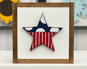 Star Attachment | Interchangeable Sign | Interchangeable Door Hanger