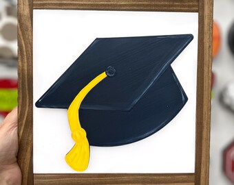 Graduation Attachments | High School Grad Attachment | Interchangeable Sign | Interchangeable Door Hanger | Graduation Party