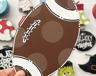 Football Attachment | Interchangeable Sign | Interchangeable Door Hanger