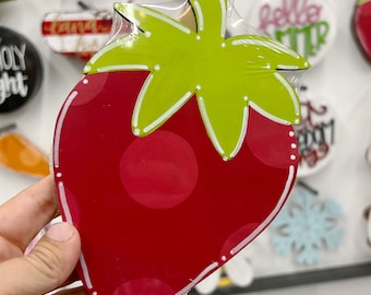 Strawberry Attachment | Interchangeable Sign | Interchangeable Door Hanger