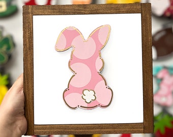 Bunny Attachment | Interchangeable Sign | Interchangeable Door Hanger