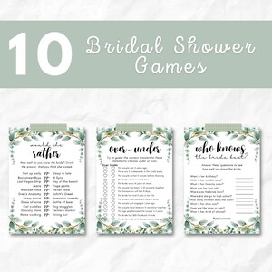 Bridal shower games, Bride to be games, Bridal shower entertainment, downloadable games, wedding shower game, Kitchen Tea games