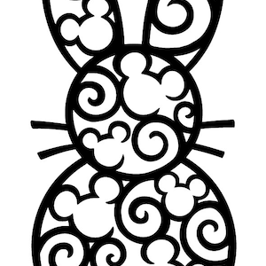 Mickey Easter bunny