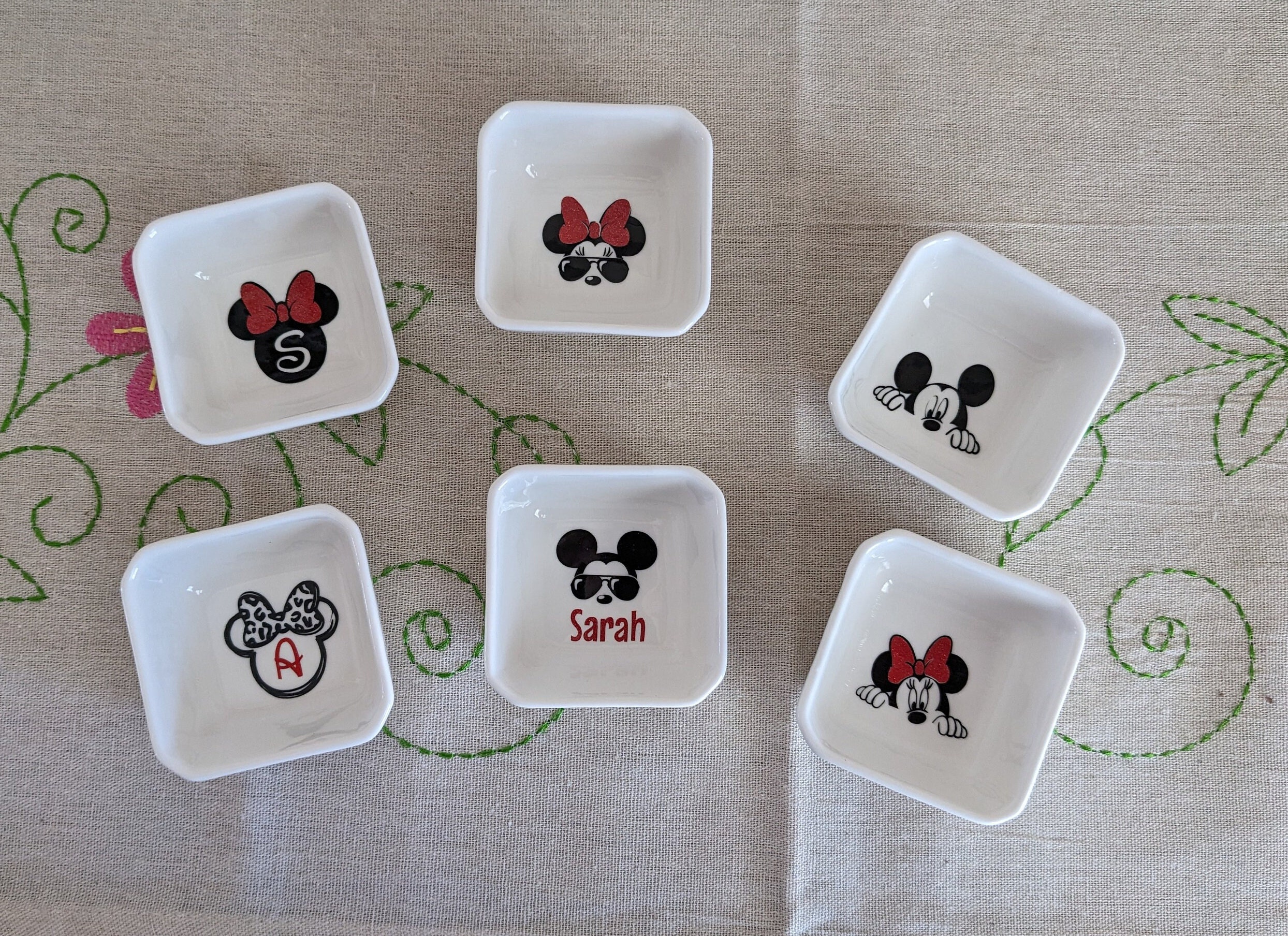 Personalisierte Disney Schmuckschale, Disney Schmuckschale, Disney Cruise Fish Verlängerung, Minnie MouseSchmuckschale, Stocking Stuffer, Geschenke