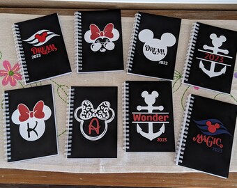 Disney Cruise Fish Extender-cadeaus, notitieboeken in Disney-stijl, visverlengers, kleine notitieboekjes, cadeaus, leuke notitieboekjes