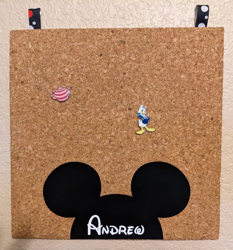 Disney Trading Pins Cork Board Cork Board Disney Cork Board Etsy