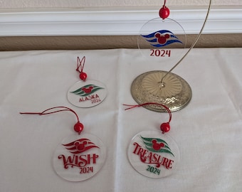 Fish Extender Christmas Ornaments, Disney Cruise Fish Extender Gifts, Ornament Exchange Gifts, Disney Cruise Christmas Ornaments, Gifts