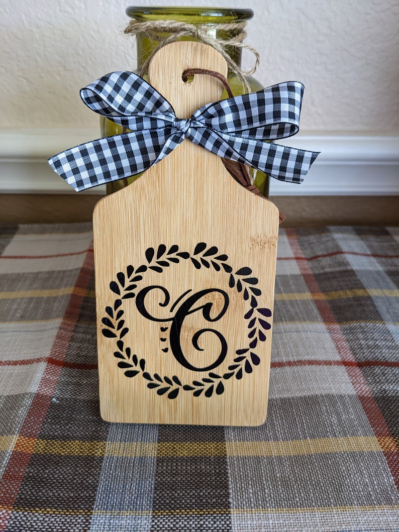 Monogrammed Mini Charcuterie Board, Personalized Mini Charcuterie Board ...