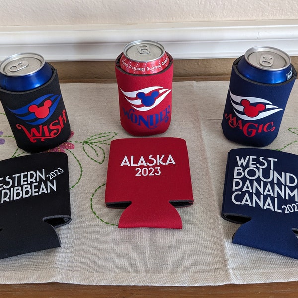 Disney Cruise Koozie, Fish Extender Gifts, Disney Cruise, Fish Extenders for Men, Gifts