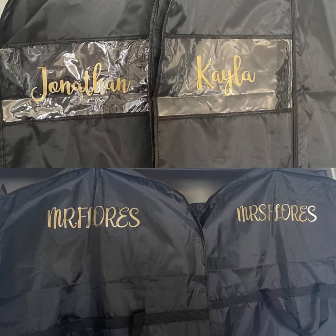 Personalized Garment Bags Etsy