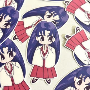 Chibi Anime Die-cut Sticker || Water Resistant Sticker - Laptop Sticker - Journal Sticker - Waterbottle Sticker
