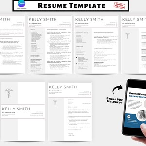 Nurse Resume, Nurse Resume Template, RN resume, nurse resume sample, student nurse resume, registered nurse resume, travel nurse resume, cv