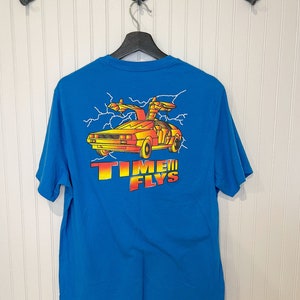 Medium Retro Back to the Future Movie tee shirt