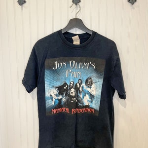 Medium Vintage Jon Olivia’s Pain Maniacal Renderings album band tee shirt