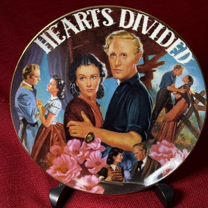 Gone With the Wind &quot;Hearts Divided&quot;. Collectors Plate