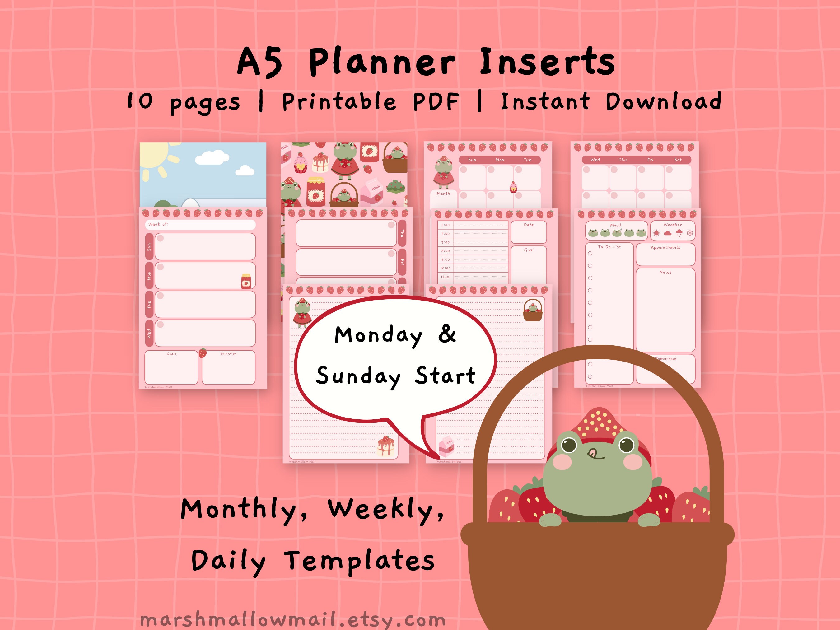 Cute Sticker Planner