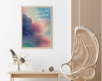 Motivational POSTER| gallery wall | therapy decor|  counseling| therapist office| office| Calming| Wall Art Office| Decor| Bedroom| Study