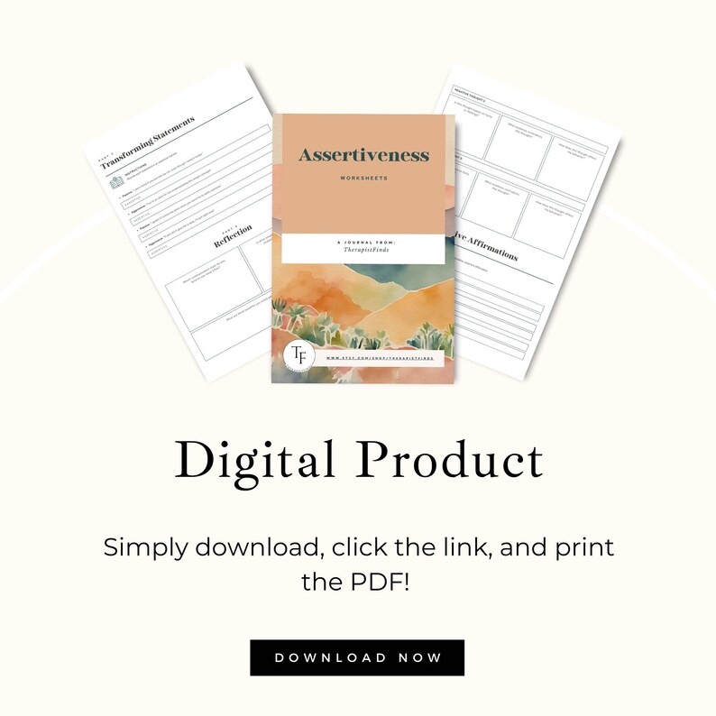 Assertiveness Template.pdf Assertiveness Worksheet for Effective Communication, Self-improvement ...