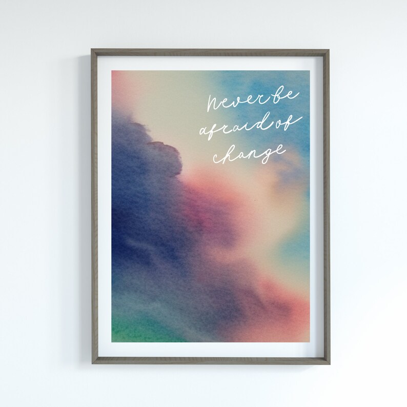 Motivational POSTER Gallery Wall Therapy Decor Counseling Therapist