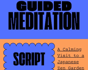 Guided Mindfulness Scripts, Relaxation Scripted Meditation, Anxiety Coping Skills, Grounding Techniques, Somatic Trauma Healing Therapy