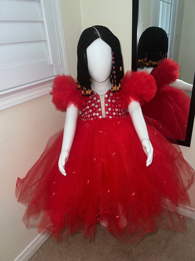 Baby New Year's Dress Girl Birthday Princess Dress Flower Girl Dress
