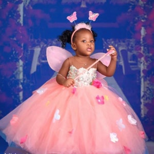 Fairytale Flower Princess Dress Baby Cute Sweet Birthday Dress main image 0
