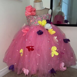 Baby Girl Birthday Dress Cute Flower Girl Princess Dress