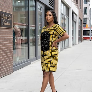 latest ankara short dress styles Ankara Short Dress