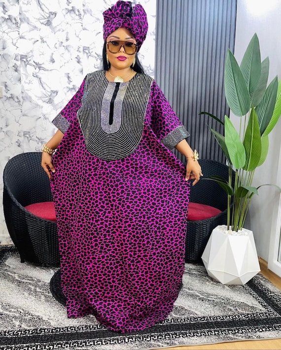 Robe africaine boubou d'Ankara Eid danshiki Caftan| Boubou