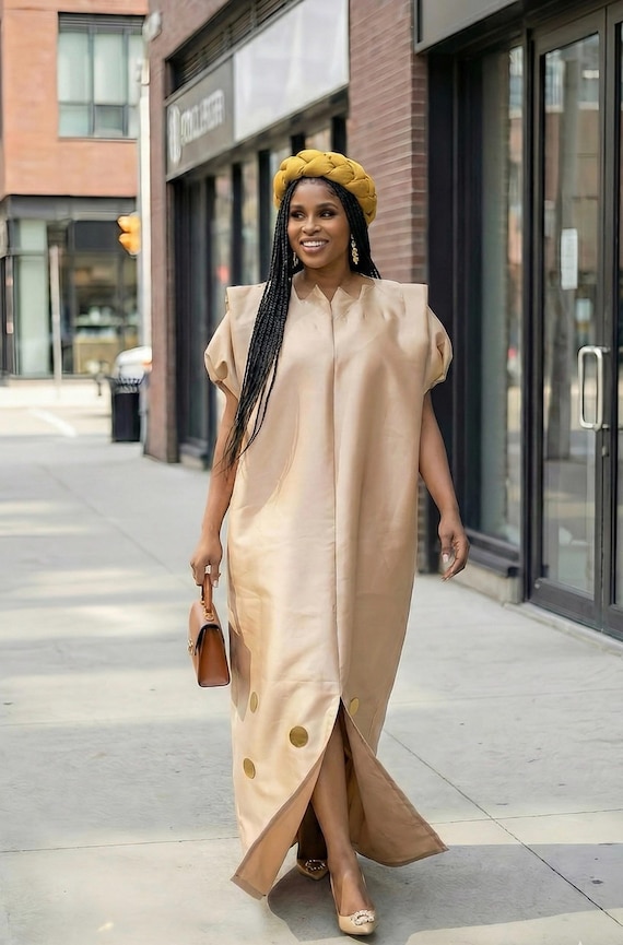 gold mikado dress damilolaaa.e wearing our dera mikado dress in gold. So pretty