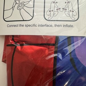 2 Stück Superheld Spiderman und Ironman Luftballons für Kinder Geburtstag Party Dekoration. Bild 9