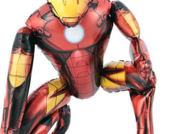 Iron Man Luftballon: Mittelgroße Geburtstagsparty Dekoration