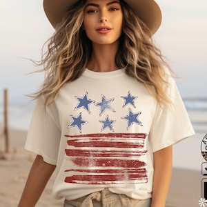 Stars and Stripes digital download PNG, American Flag Sublimation, 4th July, Independence Day, Clipart, Graphic Design, Commercial Use