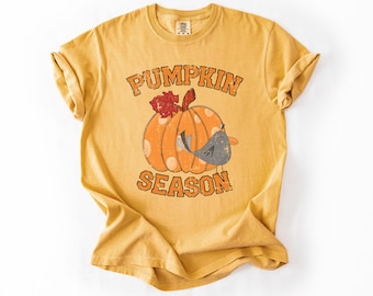 Citrouille PNG | T-shirt d'automne en sublimation (téléchargement numérique)