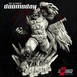B3Dserk March Term Doomsday 3D Sculpture Tested And Ready For Printing