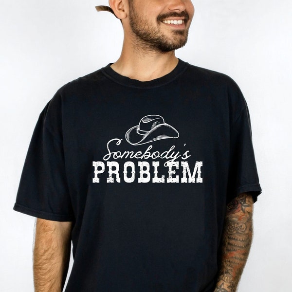 Morgan Wallen Somebody's Problem Graphic Tee - Country Music Festival Fashion - Fun Stagecoach Shirt