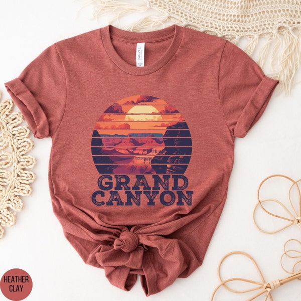 Grand Canyon Shirt, National Parks Shirt, Hiking Shirts, Camping Tee, Vintage Boho Nature Shirt, Unisex Tee