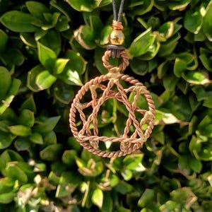 Lost Cubit Enneagram Tensor Ring Pendant