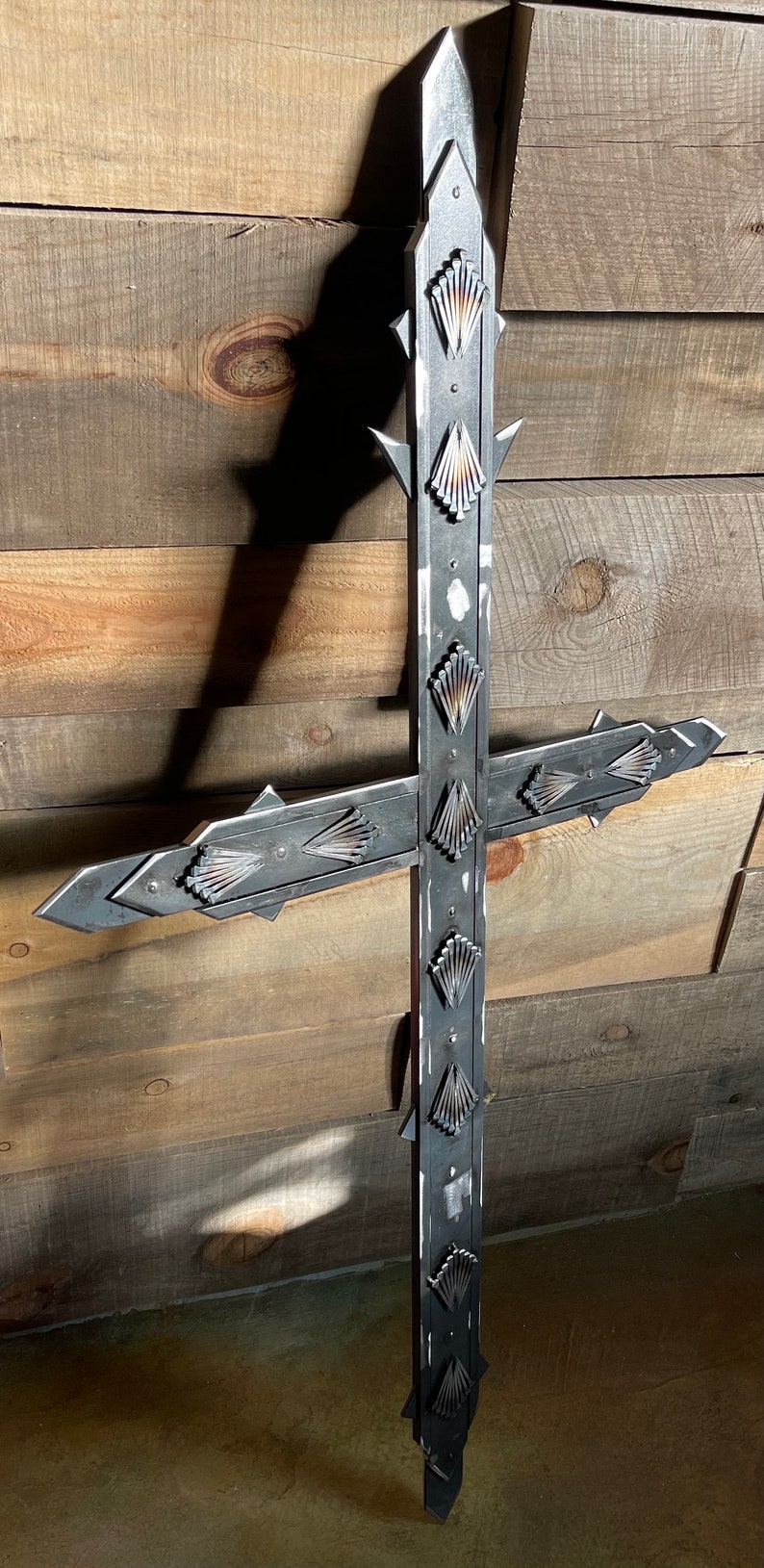 Steel Rip Cross Large Steel Iron Cross - Etsy