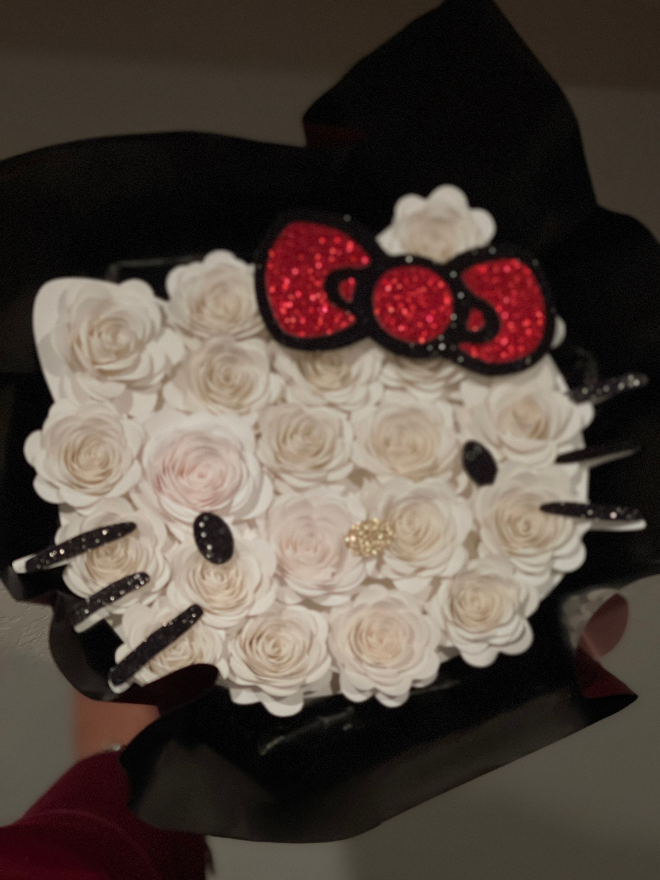 Hello Kitty Flower Bouquet - Etsy