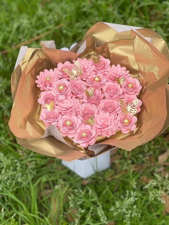 Paper Flower Bouquet / Ramo Buchon 