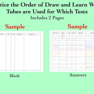 Phlebotomy Study Pack Phlebotomy Practice Test Phlebotomy Worksheet NHA ...